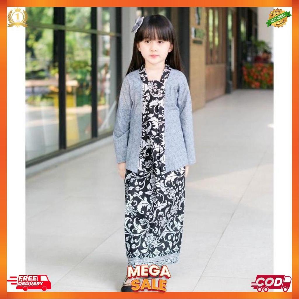 Terlaris Kebaya Anak Lengan Panjang 1-9 Tahun Baju Karnaval Anak [L7]