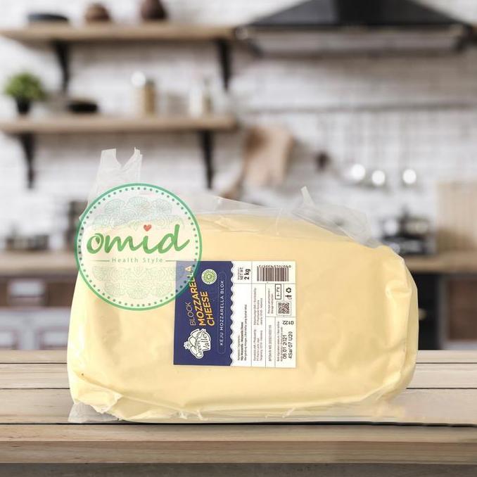 Keju Mozzarella (Mozzarella Cheese) 2kg