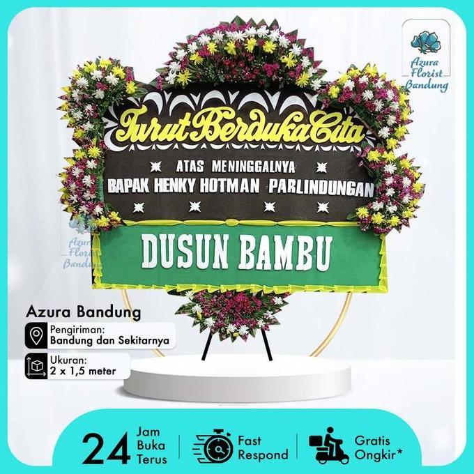 Karangan Bunga Papan Duka Cita Congratulations Wedding Bandung Bagus