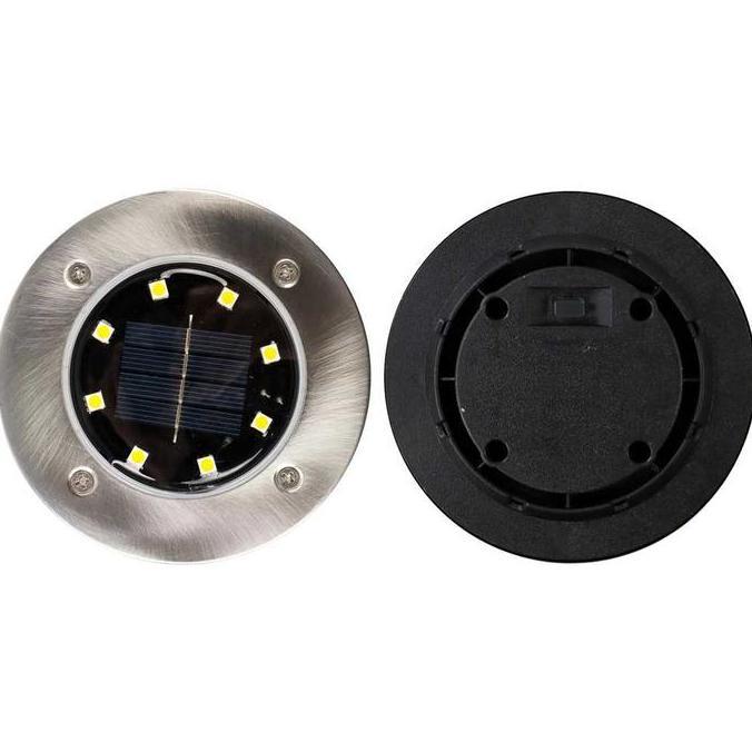 Lampu Tanam Lantai Tanah Jalan Taman Kebun Led Tenaga Surya Solar Panel Outdoor Waterproof