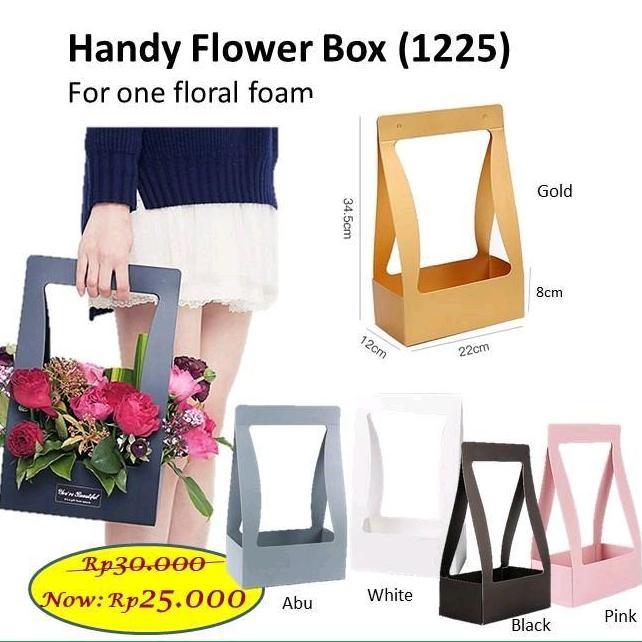 Handy Flower Box (1225), kotak bunga Anni Florist Barang Florist, aksesoris florist
