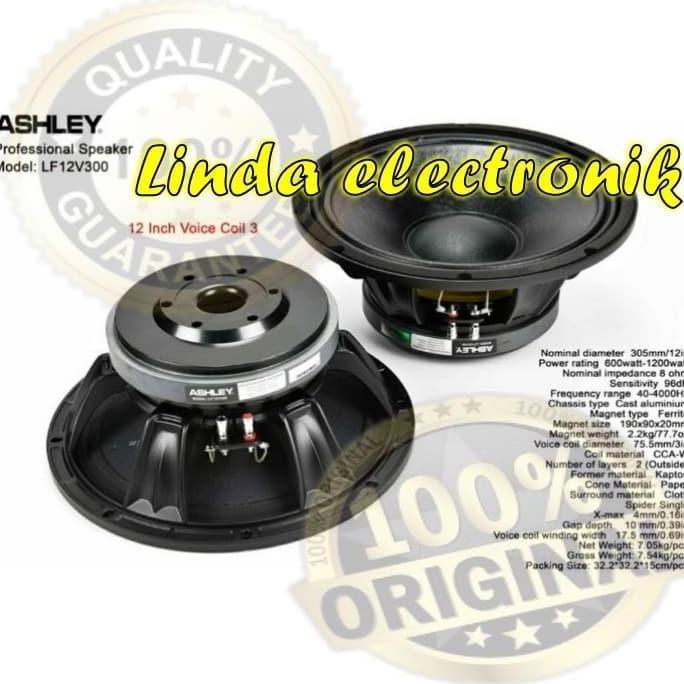 Speaker Ashley LF12V300 LF12 V300 LF 12V300 12inch ORIGINAL
