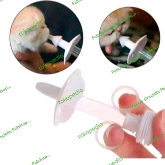 Pipet Dot susu baby anak bayi kucing anjing kelinci botol susu kecil