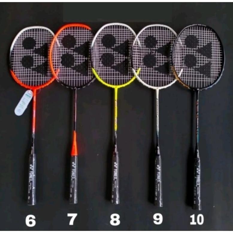 Cuci Gudang Raket Badminton Terusan Komplit Raket + Grip + Tas + Shuttlekock
