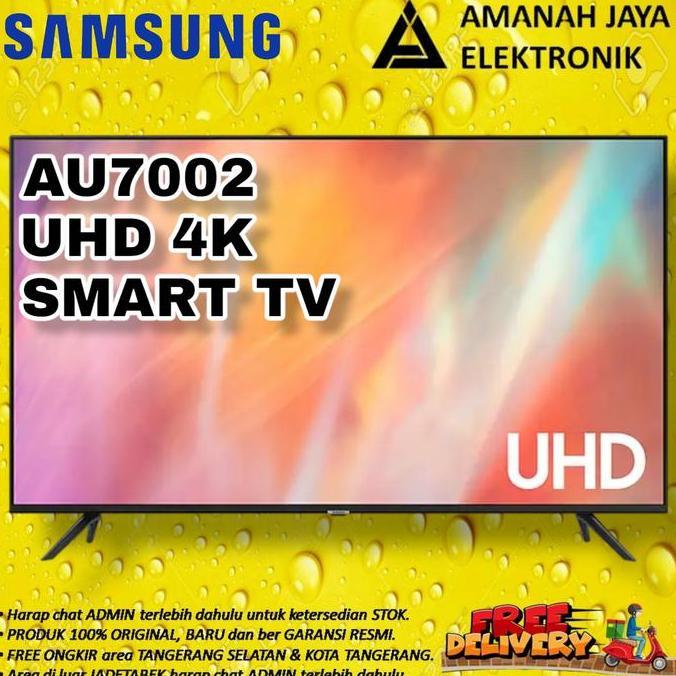SAMSUNG 65AU7002 SMART TV UHD 4K 65 inch | UA65AU7002KXXD | UA65AU7002