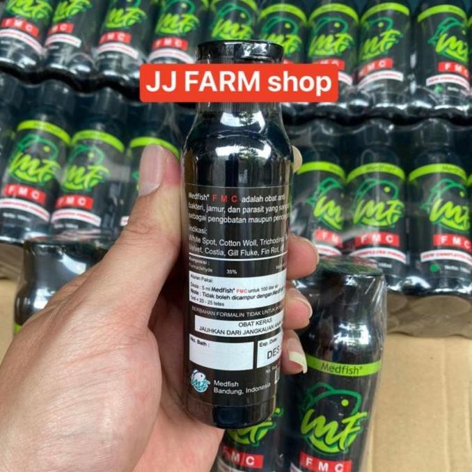 Fisch- Medfish Fmc F M C Obat Ikan Jamur White Spot Jamur Gatal Ekor Rusak