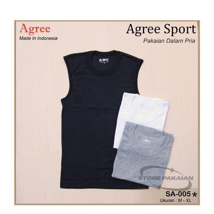 DS44 - Singlet SA005 Kaos Dalam Singlet SA 005 Pria Dewasa Comfort & Super Cool