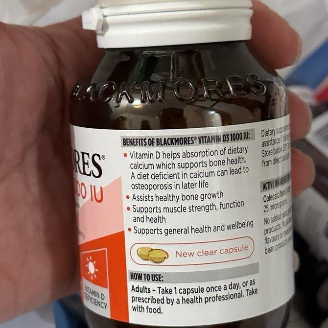Blackmores Vitamin D3 1000Iu