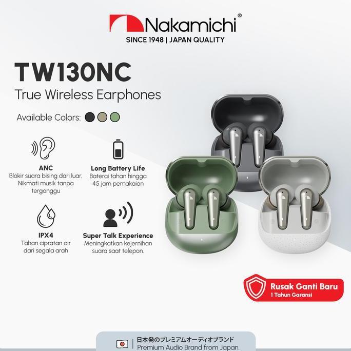 Nakamichi TW130NC ANC True Wireless Earphone Bluetooth Earphone