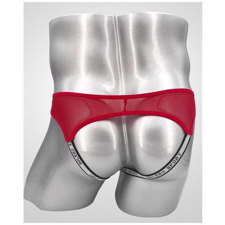DI132 - Myviril Celana Dalam Pria G String Transparan Dewasa Y0560 Nyaman Hitam Merah Ultra-tipis Be
