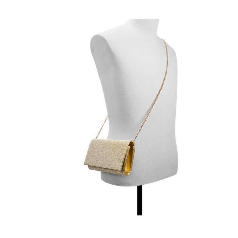 DISKON ALDO FAHARI CLUTCH - CHAMPAGNE