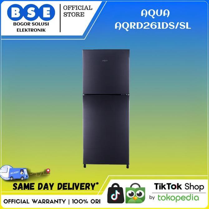 Kulkas Aqua 2 Pintu AQR D261 Kulkas Aqua Sanyo AQRD261 Aqua kulkas