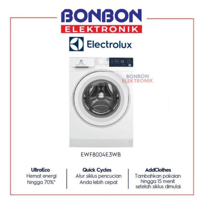 Electrolux Mesin Cuci Front Loading 8KG EWF 8005 EQWA / EWF8005EQWA