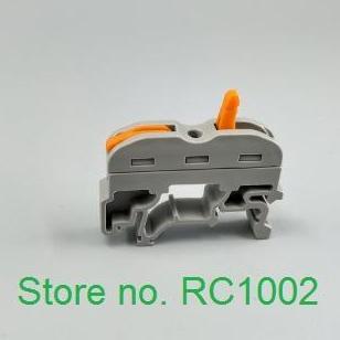KONEKTOR WAGO 1PIN DIN RAIL UNIVERSAL KABEL LISTRIK CONNECTOR TKPR