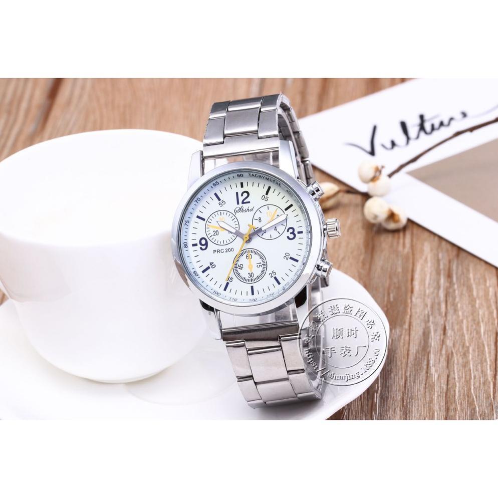 bestpromo murah jam shshd/jam tangan pria sport casual original strap stainless steel
