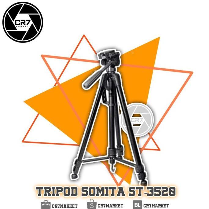 BEBAS ONGKIR - Tripod Somita ST-3520 /ST 3520 Free Tas