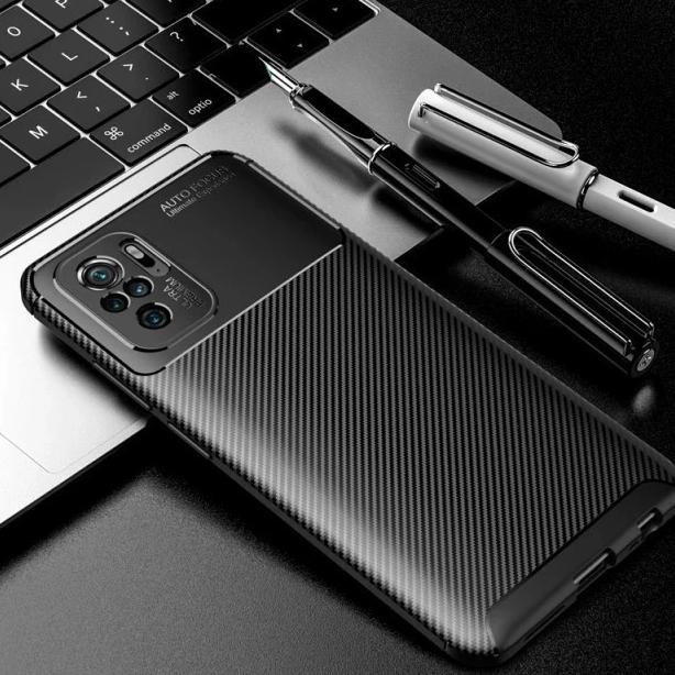 BESTPROMO Case XIAOMI REDMI NOTE 10 10S / NOTE 10 PRO Autofocus Carbon Slim Armor Anti Shock - AUTOF