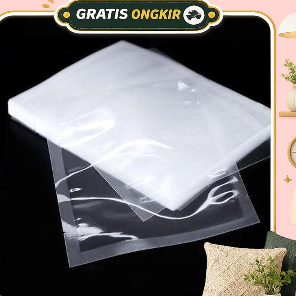 Plastik Vacuum Makanan Polos Vacuum Bag Plain Vacum Sealer 40X60Cm Isi 1 Pack - 50 Pcs