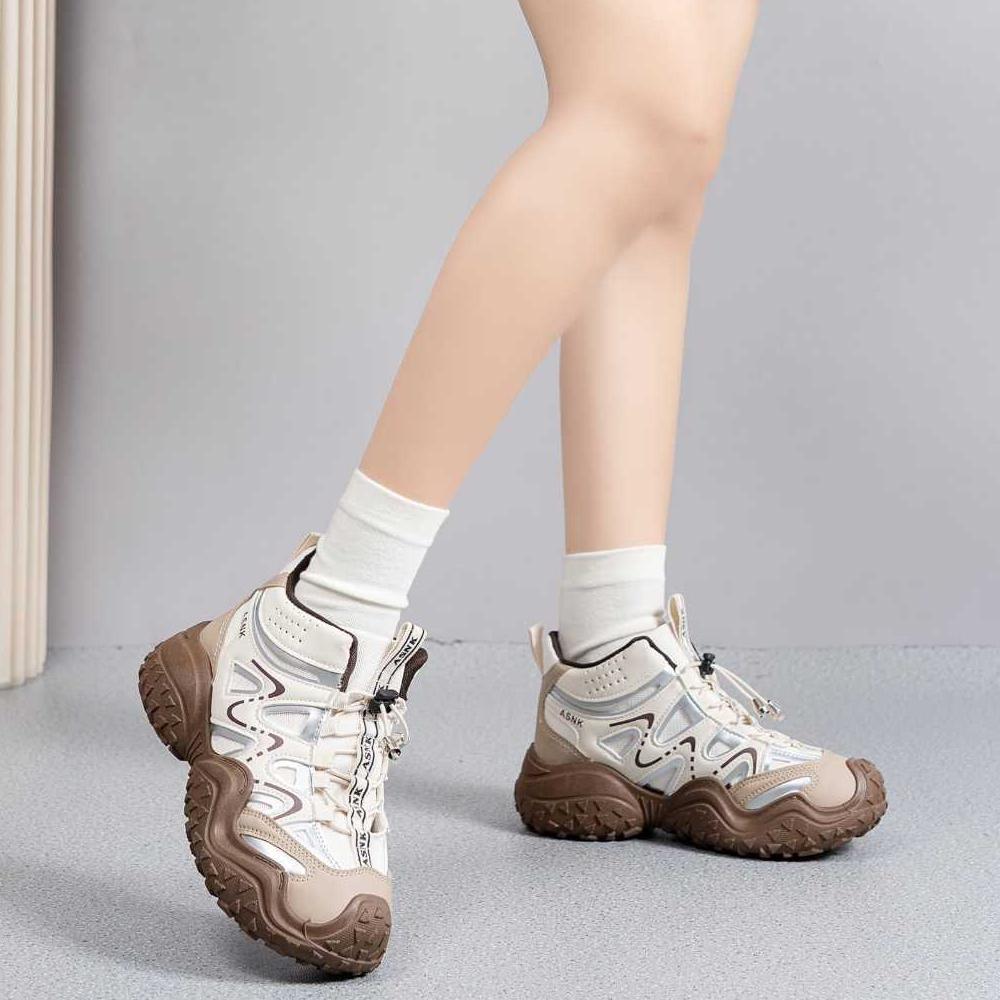 NEW DEALS MARELOW CAMEL HI BROWN - SEPATU WANITA BOOTS GUNUNG HIKING OLAHRAGA OUTDOOR