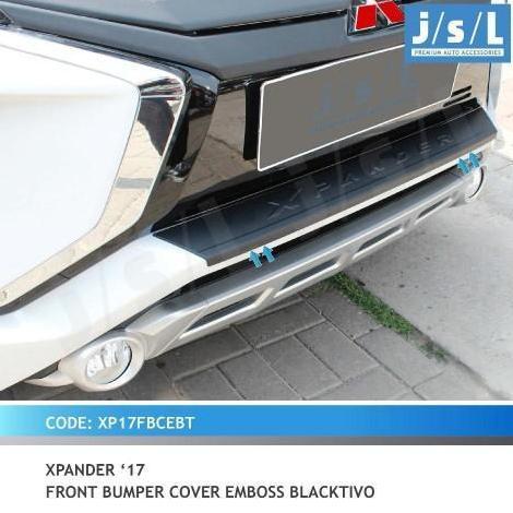 Cover Bumper Depan Emboss Xpander 2017 - 2021 Aksesoris Mobil JSL