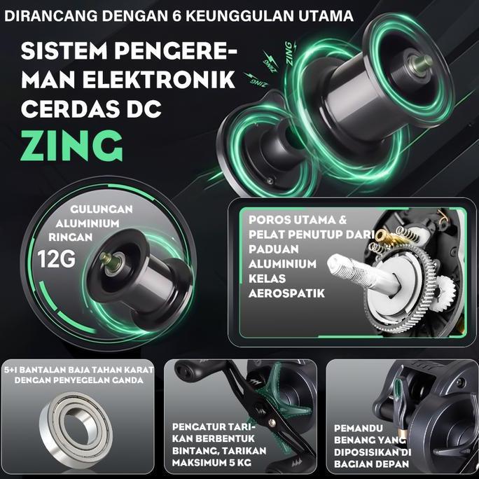 [OFFICIAL] SeaHunter Joran pancing 1 set= Turbo Pro DC Drum reel BC casting & U-line Fishing Reel Pa