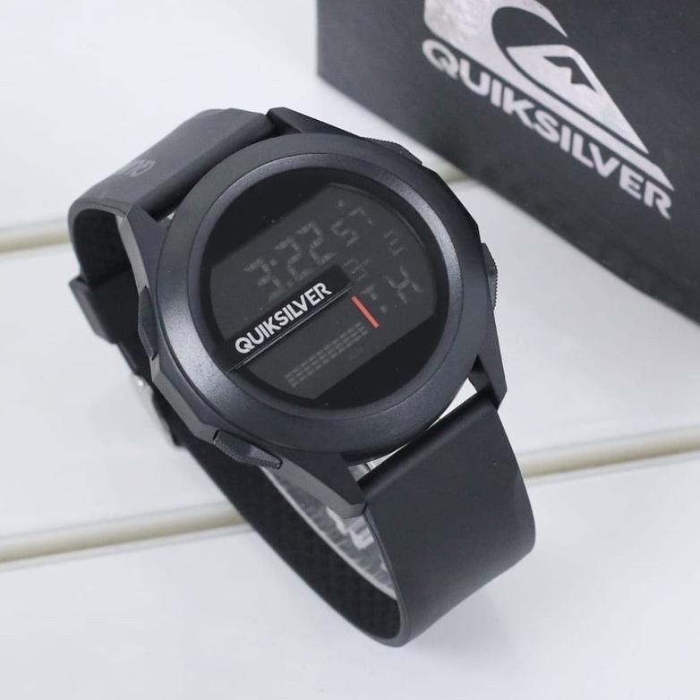 Exclusive Jam Tangan Pria Digital Quiksilver Drone Strap Rubber