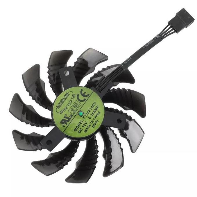 fan Vga Rx 460 2gb 4gb Gigabyte dual Fan 75mm 4pin
