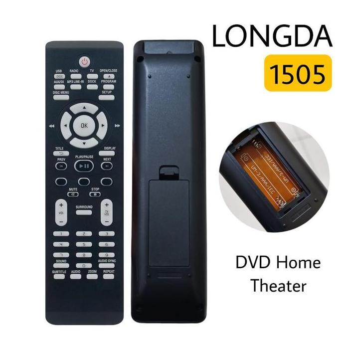 Remote Pengganti Untuk Philips DVD Home Theater LONGDA 1505
