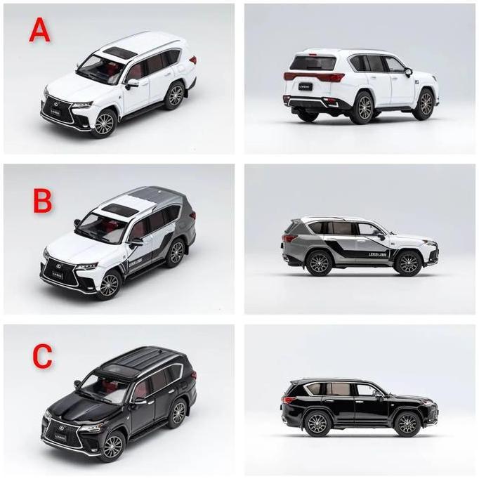 GCD 1/64 Lexus LX600 F Sport Diecast Gaincorp