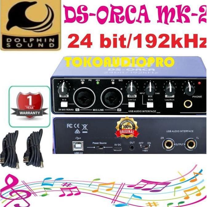 Dolphin Dound DS Orca  Audio Interface DS Orca Sound Card