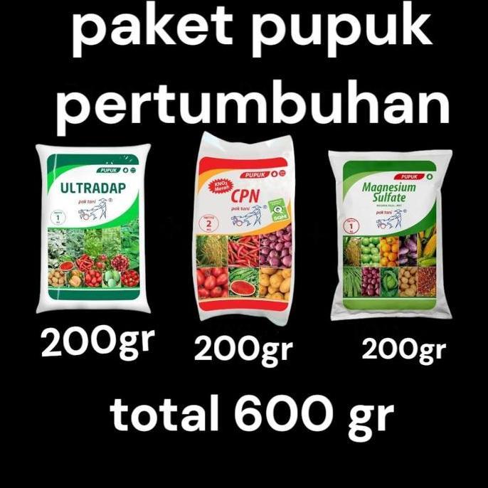 Paket Pupuk Pertumbuhan pupuk vegetatif Kno3merah Ultradap Magnesium total 600 gram Tanaman Anggur C