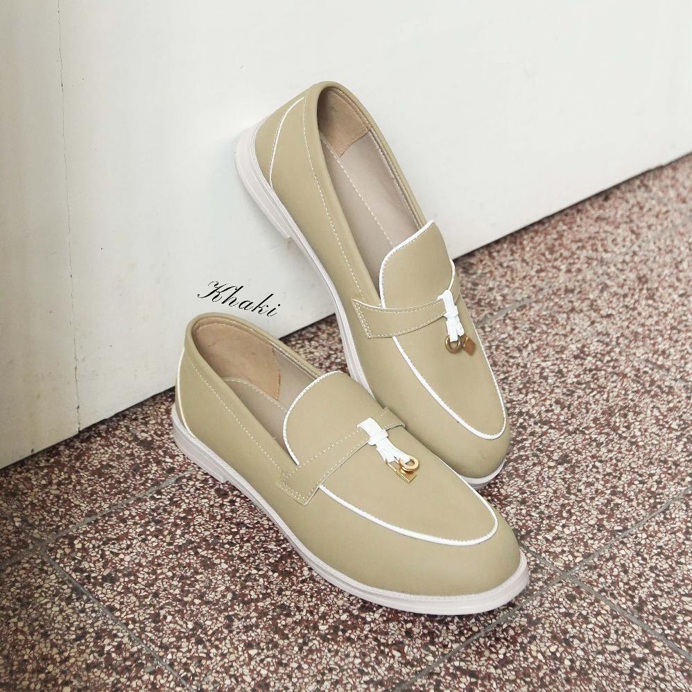 HOT SAHIKU - OLIVIER LOAFERS SEPATU WANITA DAILY SHOES WOMAN FLATSHOES CASUAL RINGAN ANTI SLIP