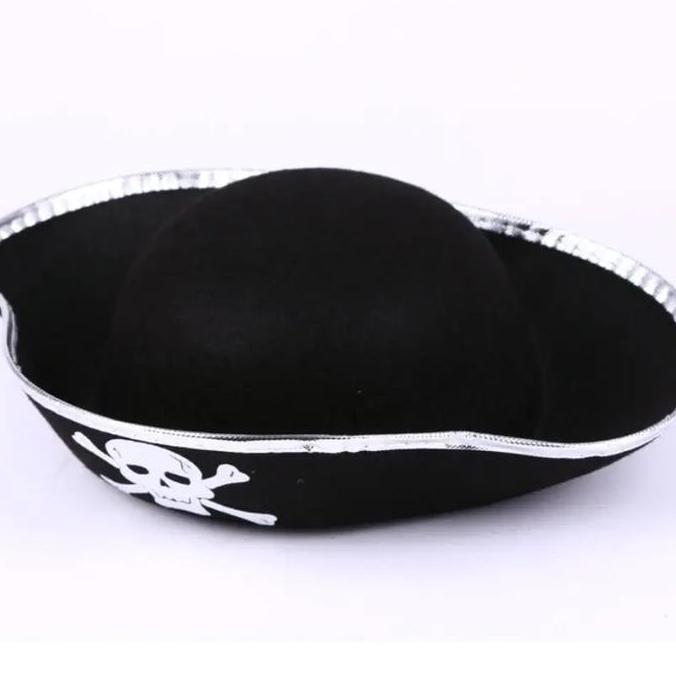 TOPI BULAT BAJAK LAUT / AKSESORIS BAJAK LAUT Dewasa Anak