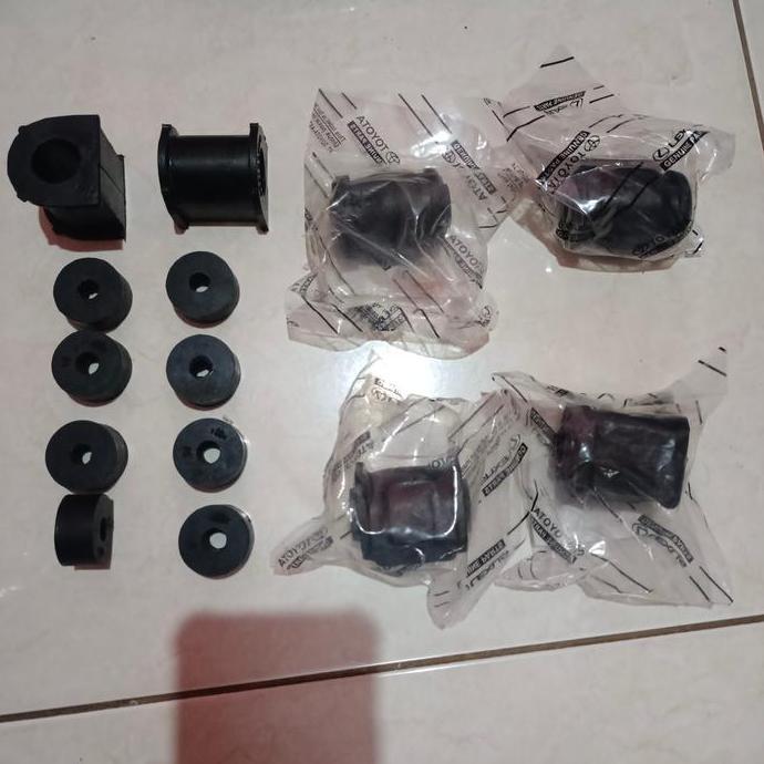 karet stabil + busing arm starlet kotak/kapsul