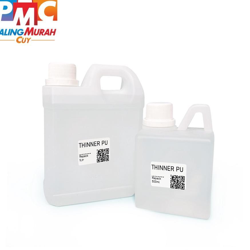 Thinner Pu Polyurethane Liter Ecer Kemasan Botol
