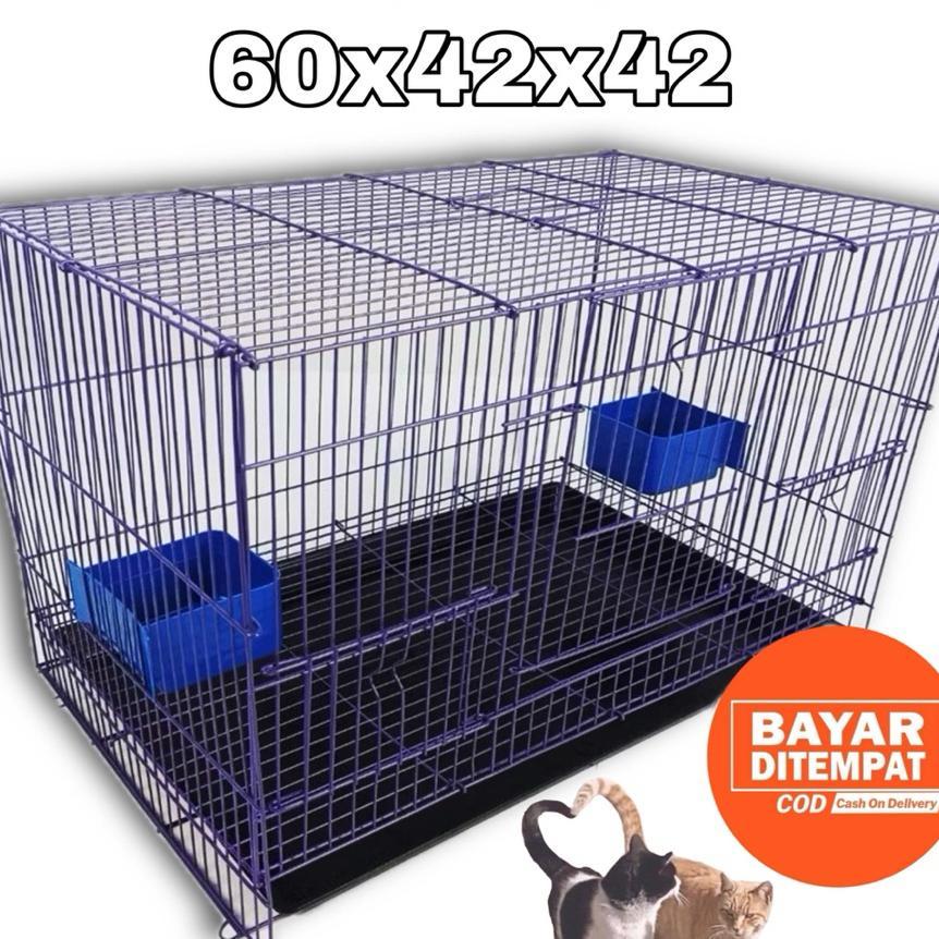 Kandang Burung, Sugar Glider, Kelinci, Hamster, Ternak, Umbaran - Besi Lipat Tebal Jumbo