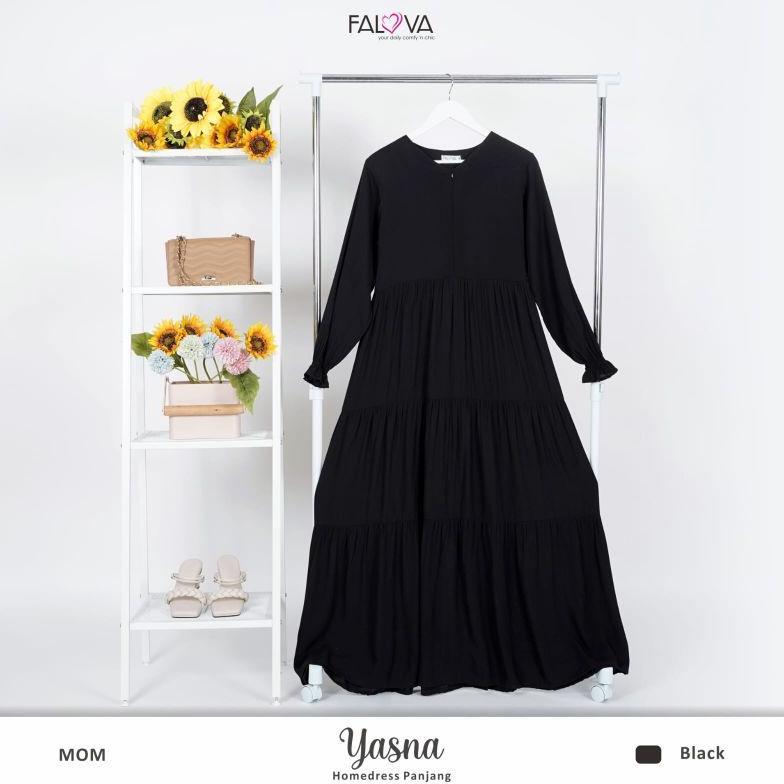 PROMO TERBARU HOMEDRESS YASNA KIDS FALOVA / Gamis Anak Polos / Gamis Pesantren Remaja / Gamis Anak L