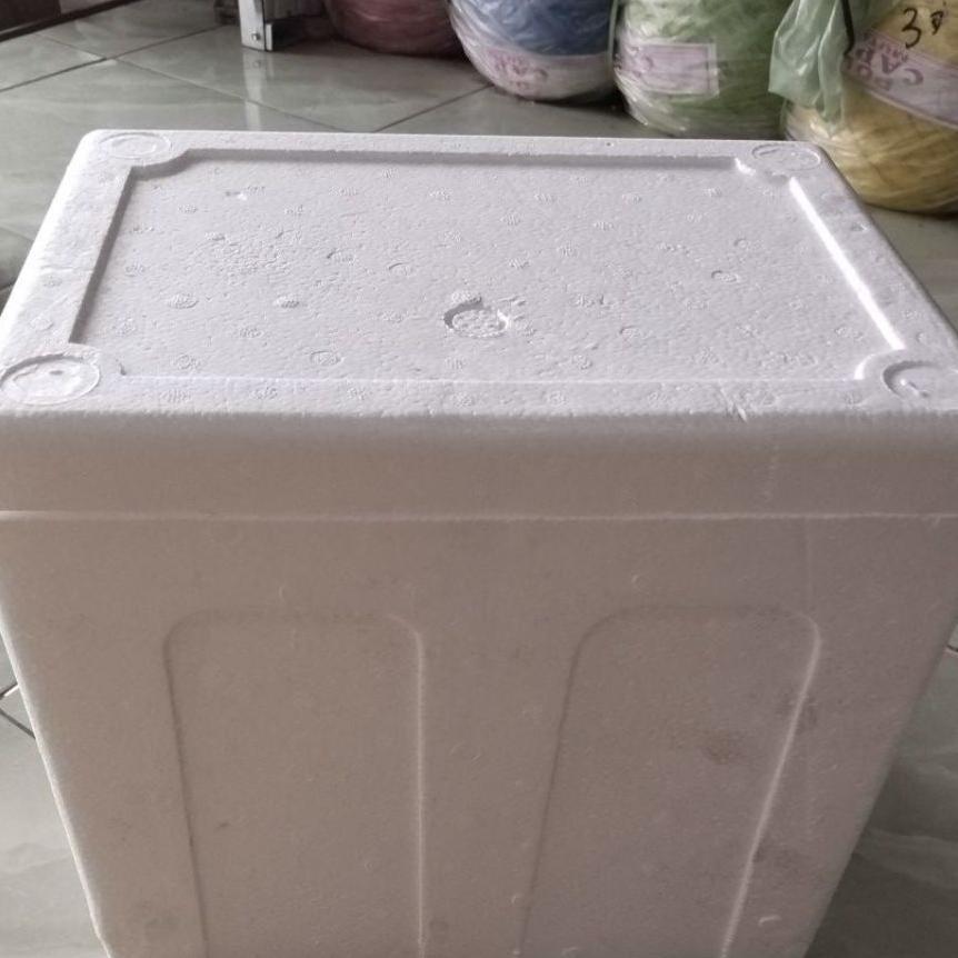 Box Styrofoam 10 Liter Tebal | Cool Box Ikan Daging Es Batu | Kotak Pendingin Makanan