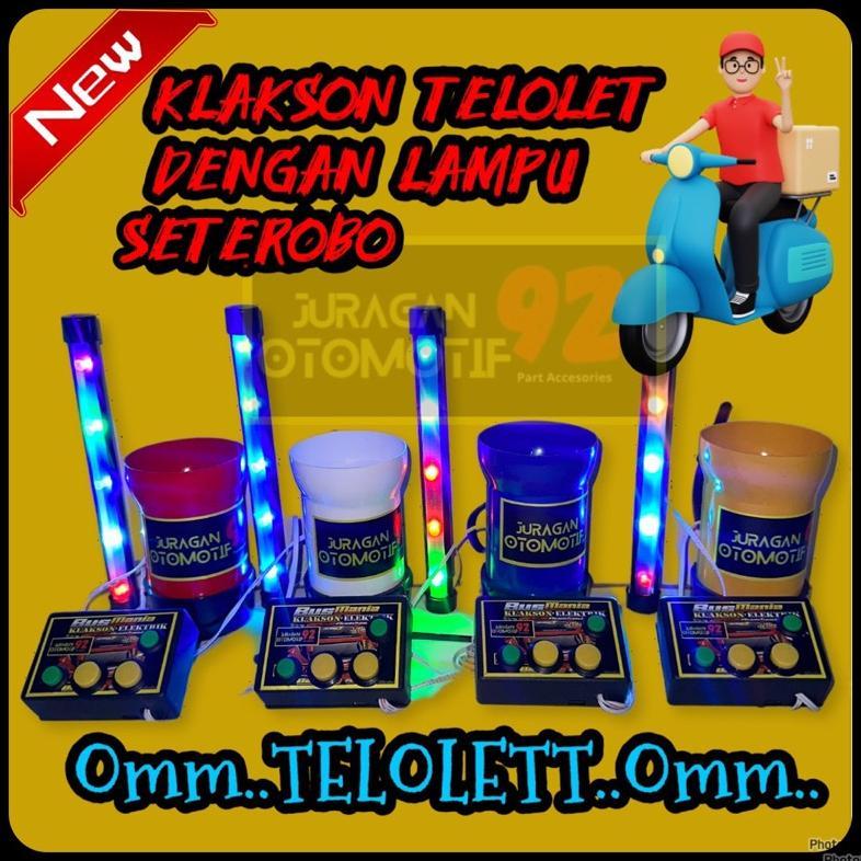 Klakson Telolet Sepeda / Basuri Sepeda / Klakson Telolet