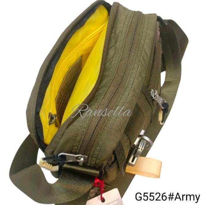 Murah Tas Slingbag Selempang Pria Wanita Tough Warrior 5526 Kualitas Import Crossbody Bag