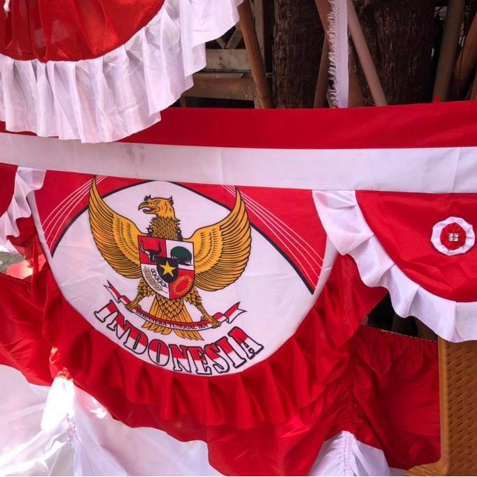 Umbul umbul merah putih 3 meter TS