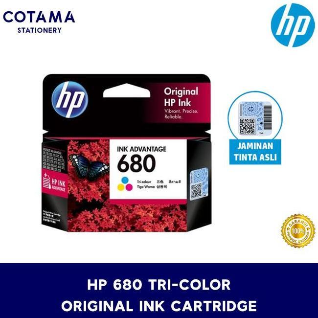 Tinta Printer 680 Tricolor Warna Ink Cartridge 2135 3635