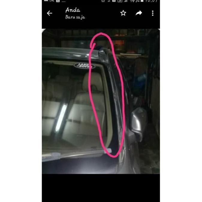 OK TIANG KACA DEPAN GARNISH HONDA CRV CR-V 2007 2008 2009 SIDE MOLDING ''