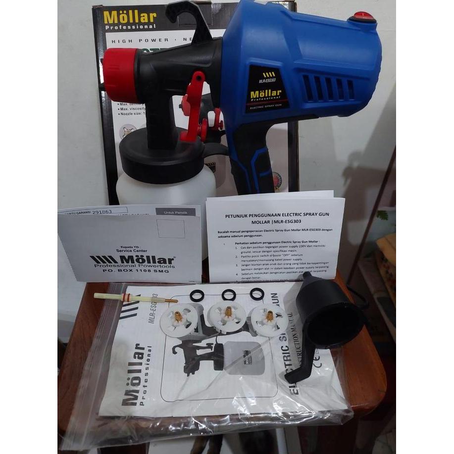 RAMEStore - Spray gun listrik Model Kova Elektrik spray gun 300 watt bisa cat minyak