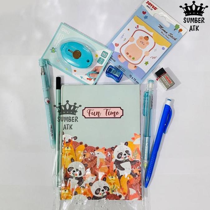 PAKET ATK SET Mini Blue - SUMBER ATK