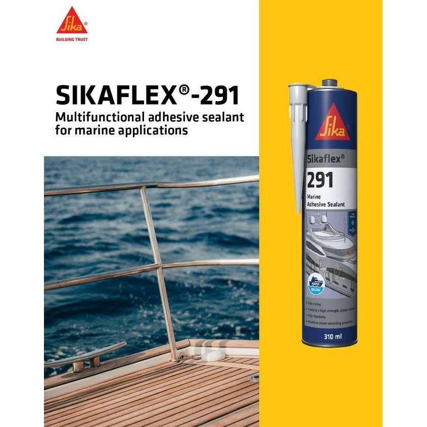 cvRudiyana- Sikaflex 291 Marine Adhesive Sealant Black 310ml Diskon