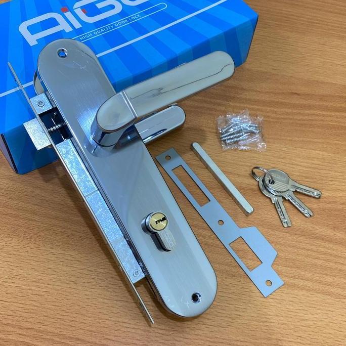 Gagang pintu / Kunci Pintu Rumah Besar 25cm Minimalis AL-25