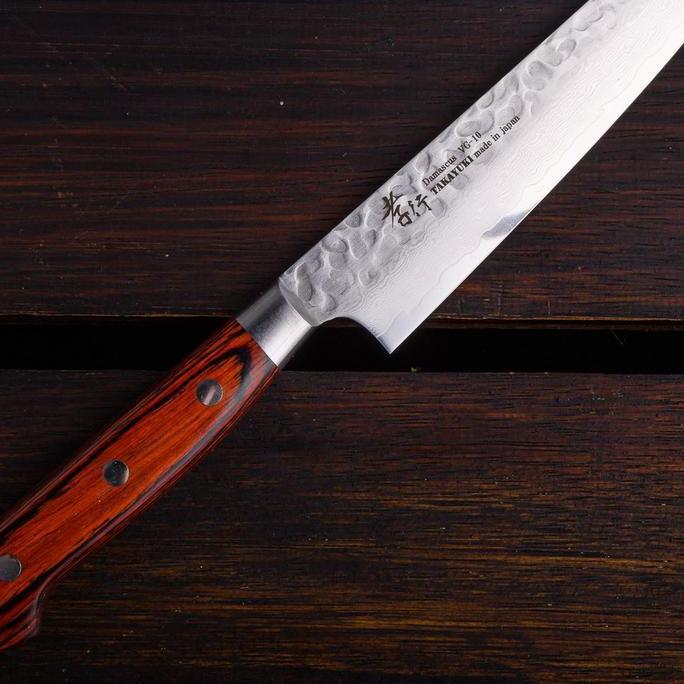 Sakai Takayuki Vg10 33 Layer Damascus 150Mm Petty Pisau Dapur Jepang Asli
