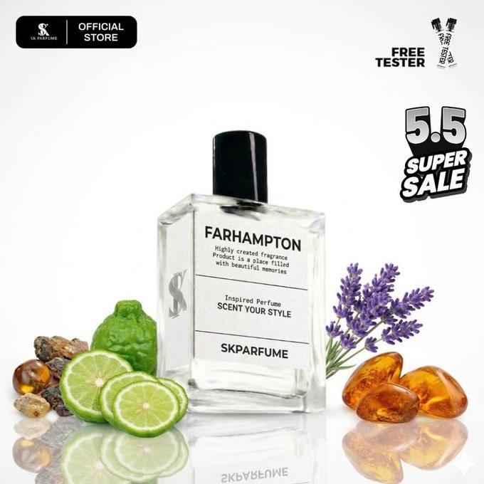 [SK Parfume] Farhampton - Parfum Pria Aroma Fresh Menyegarkan Inspired Perfume By SK Parfume