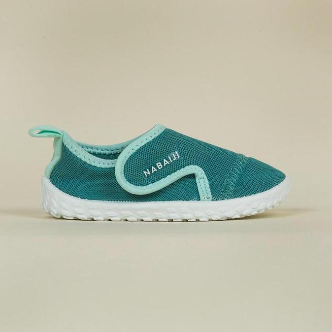 DECATHLON NABAIJI Sepatu Pantai Balita Aquashoes - Hijau - 8802102